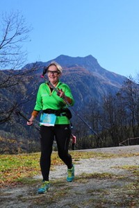 Ingrid auf dem höchsten Punkt